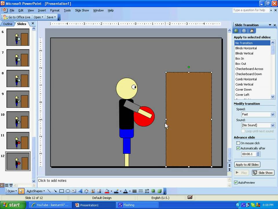 How To Make Animation In Microsoft Powerpoint 2007