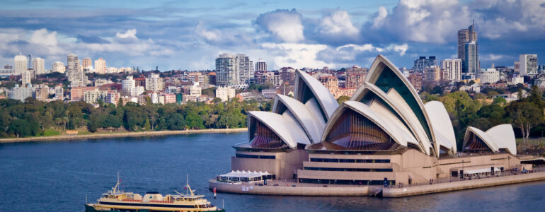 Sydney Opera House and Ferry