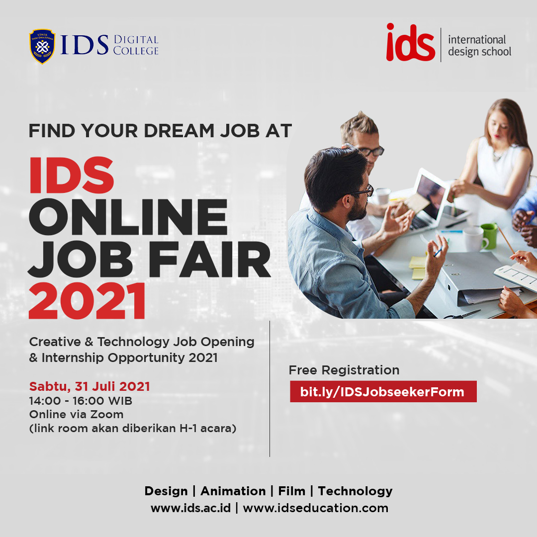 IDS Online Job Fair 2021 Menghadirkan Lowongan dari SCTV, Vidio, Blibli