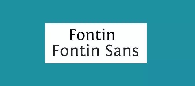 Fontin and Fontin Sans