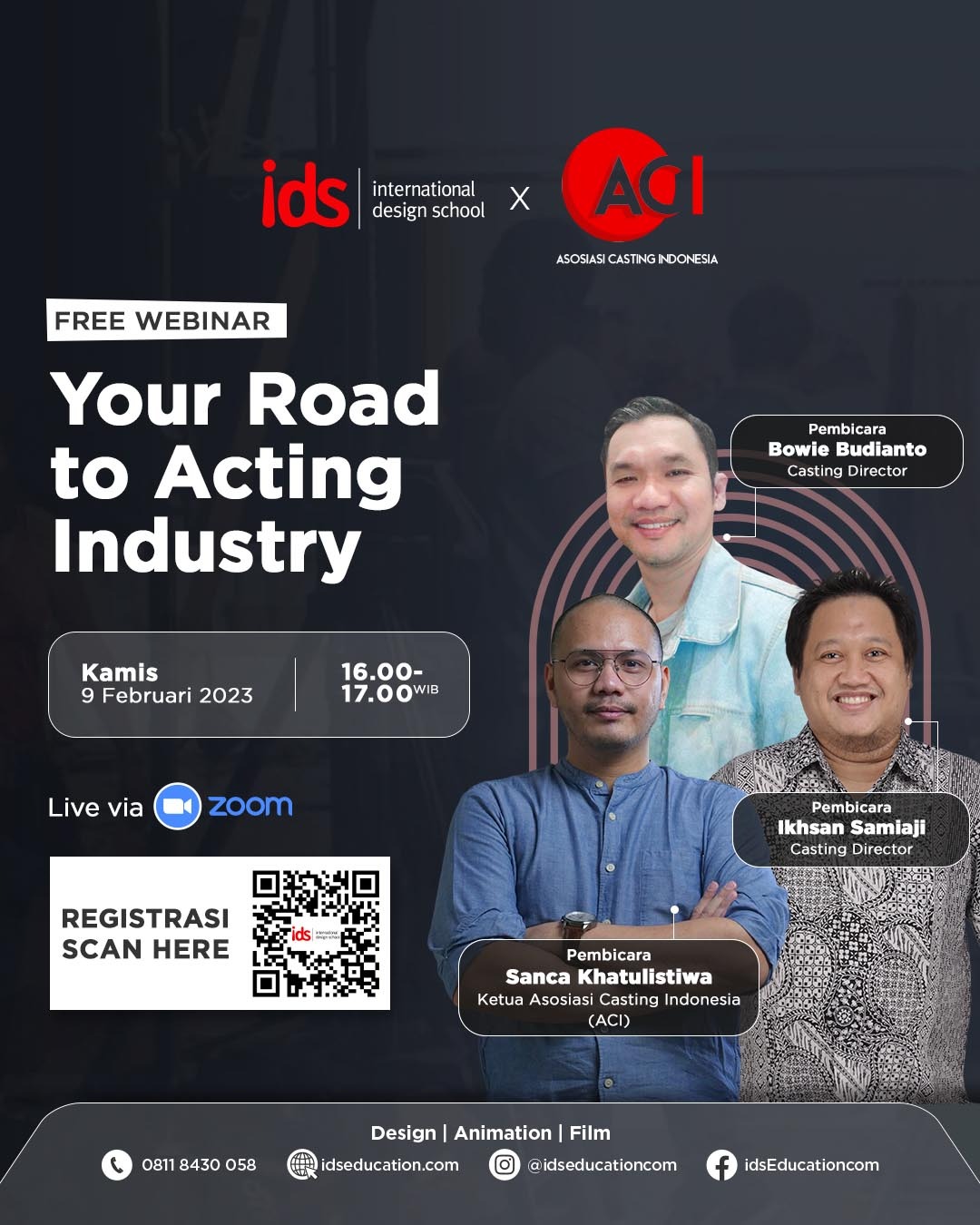 IDS x ACI Your Road to Acting Industry