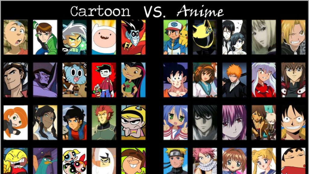 Kenali 6 Perbedaan Anime Dan Kartun