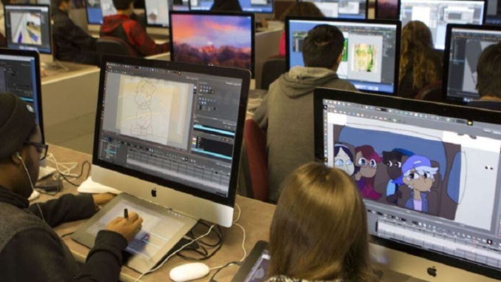 Sekolah animasi di dunia