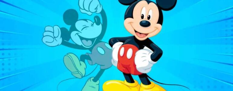 karakter animasi mickey mouse