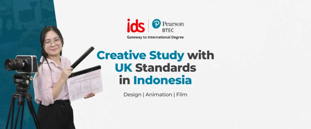 Banner IDS BTEC College Program: Creative Study with UK Standards in Indonesia