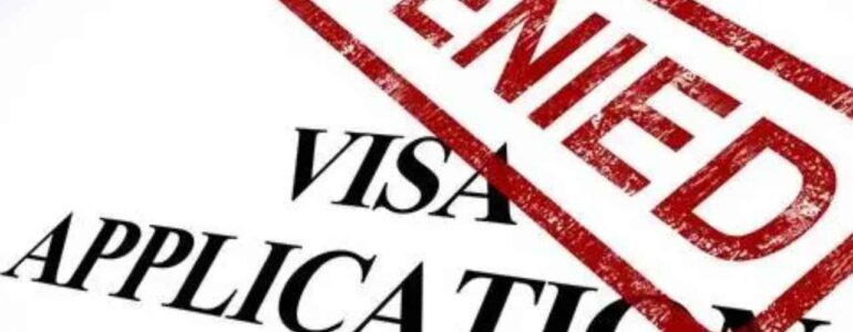 penolakan visa