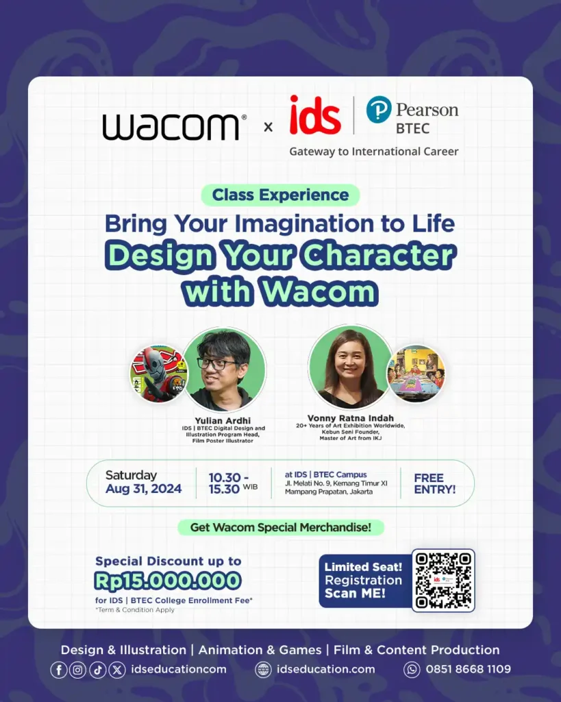 Class Experience: Design Your Character with Wacom!