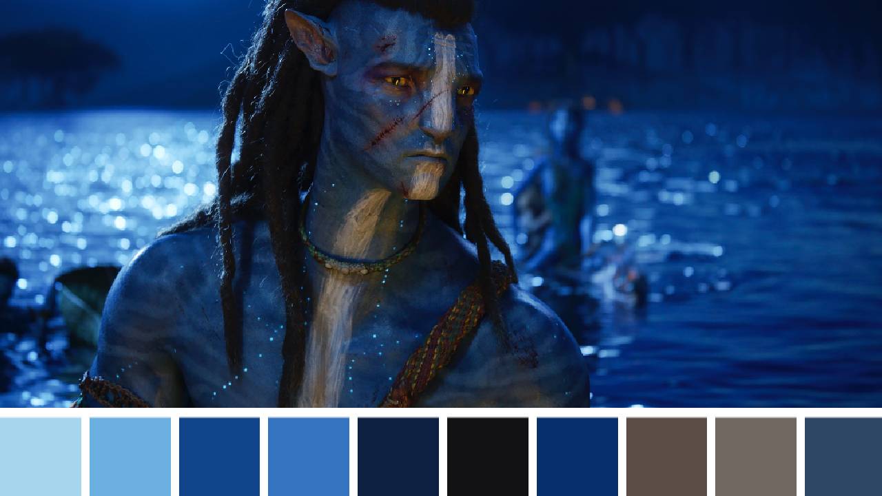 Grading warna di film Avatar meningkatkan kesan fantasi