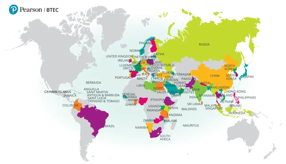 Sertifikat BTEC Pearson yang dikeluarkan IDS diakui lebih dari 70 negara