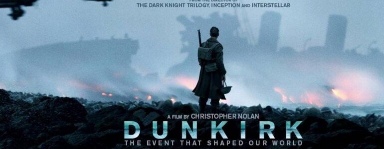 Poster Film Dunkirk adalah contoh Visual Storytelling