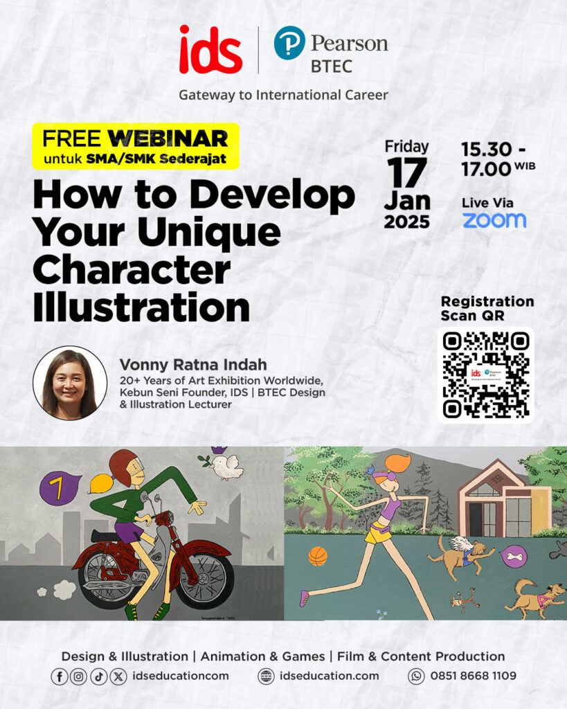 Free Webinar: How to Develop Your Unique Character Illustration