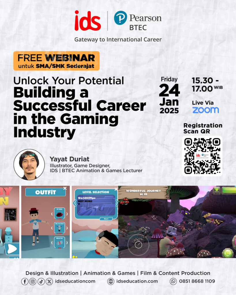 Free Webinar: Building a Successful Career in the Gaming Industry