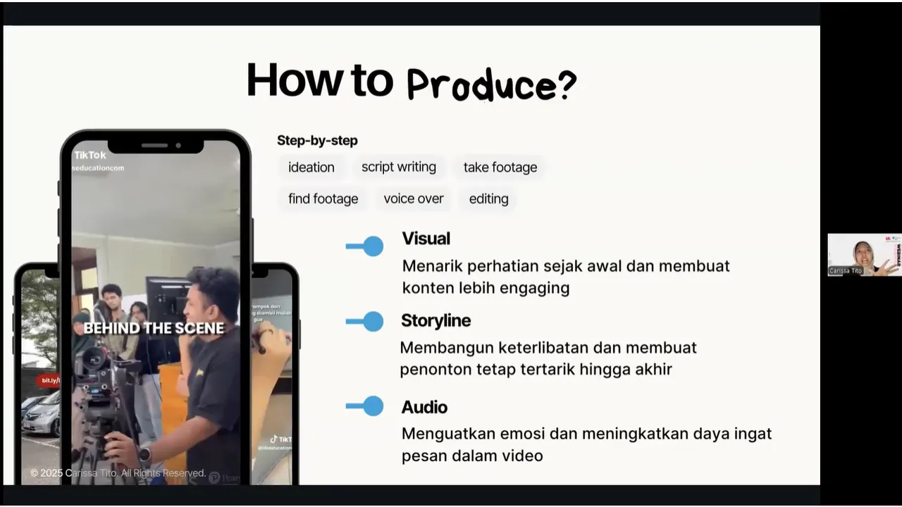 Update Webinar Strategi Produksi Konten Video Pendek