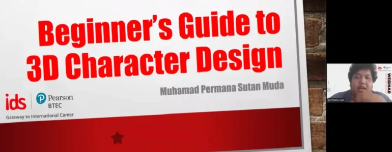 Webinar Beginner Guide to 3D Character Design