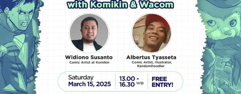 Workshop Create First Comic with Komikin dan Wacom