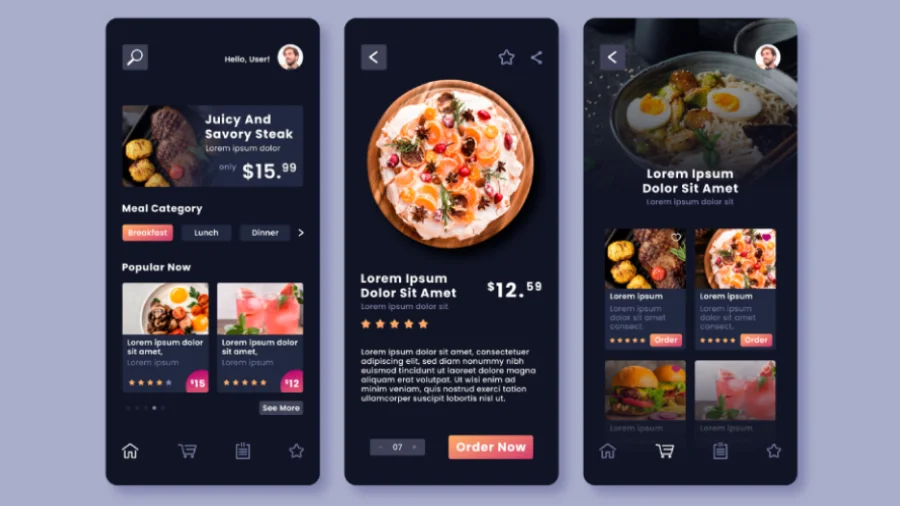 Dark Mode UI untuk Aplikasi Mobile
