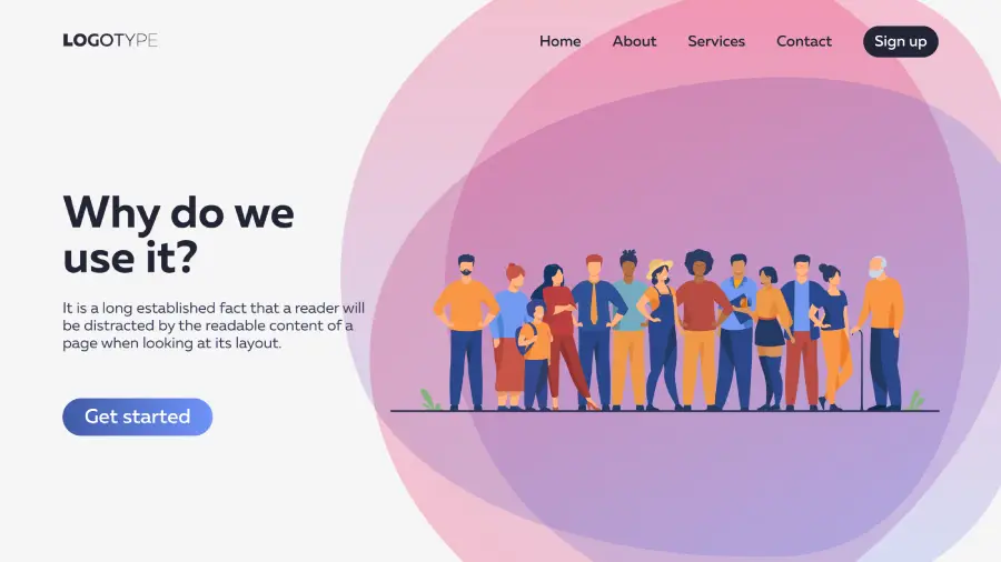 Gunakan Heading memikat saat membuat landing page