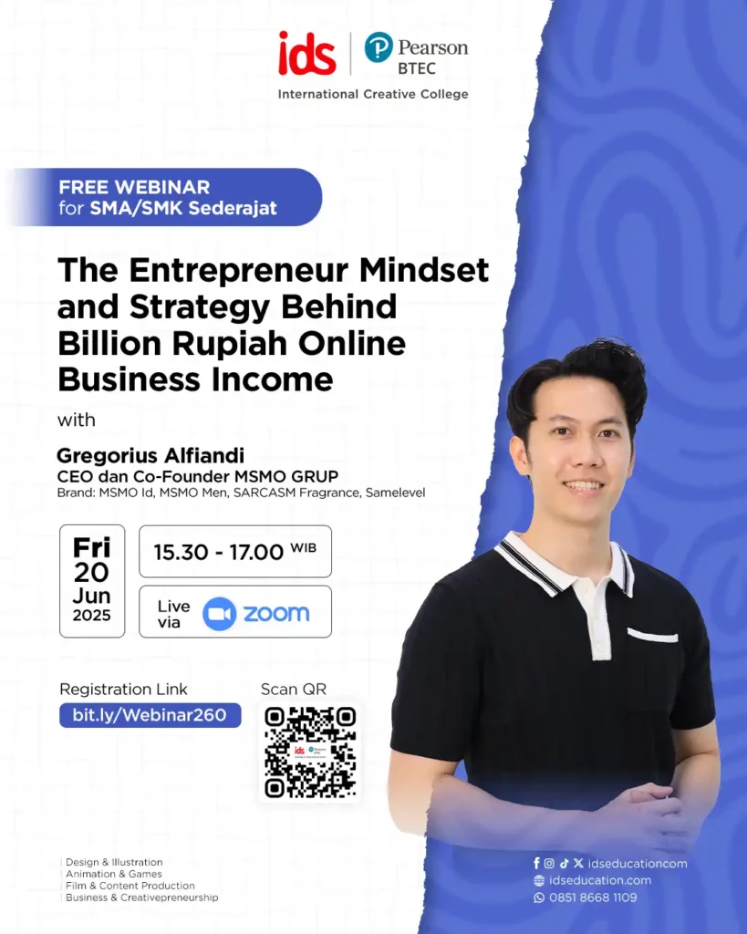 IDS BTEC Webinar 260 Strategy Behind Billion Rupiah Online