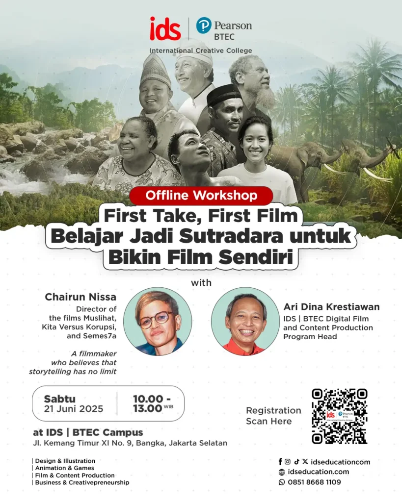 Open Day Workshop Sutradara - IDS BTEC Juni 2025