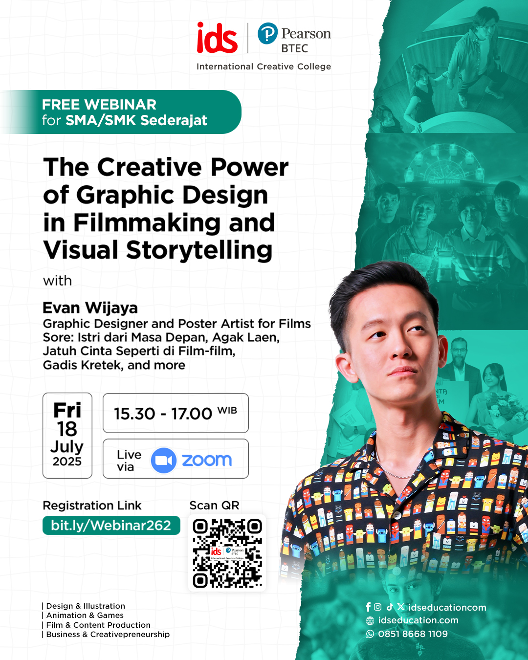 Webinar Graphic Design in Filmmaking