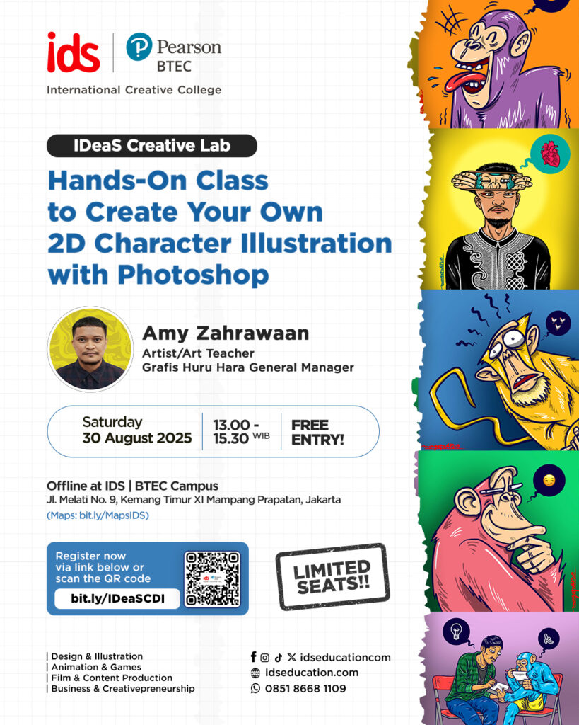 IDeaS Creative Lab 2D Character With Photoshop