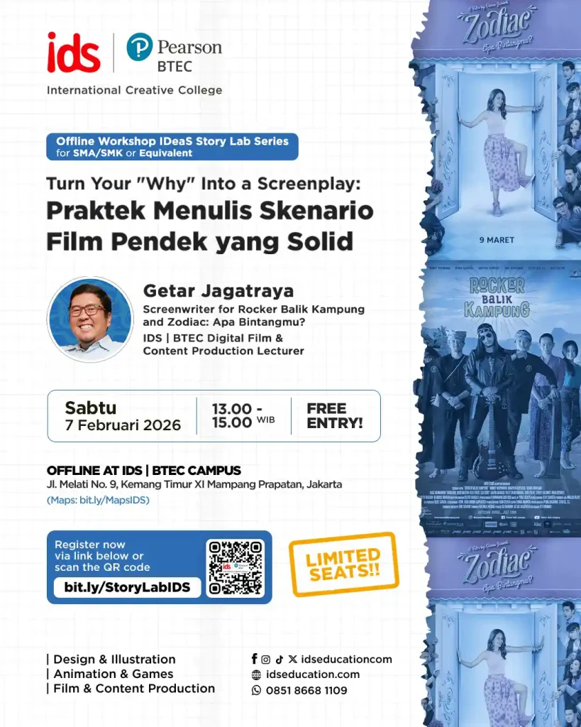 IDS BTEC Portfolio Clinic 2 Sekolah SMA SMK Tahun 2025 IDS BTEC Ideas Creative Lab Workshop - 7 Februari 2026