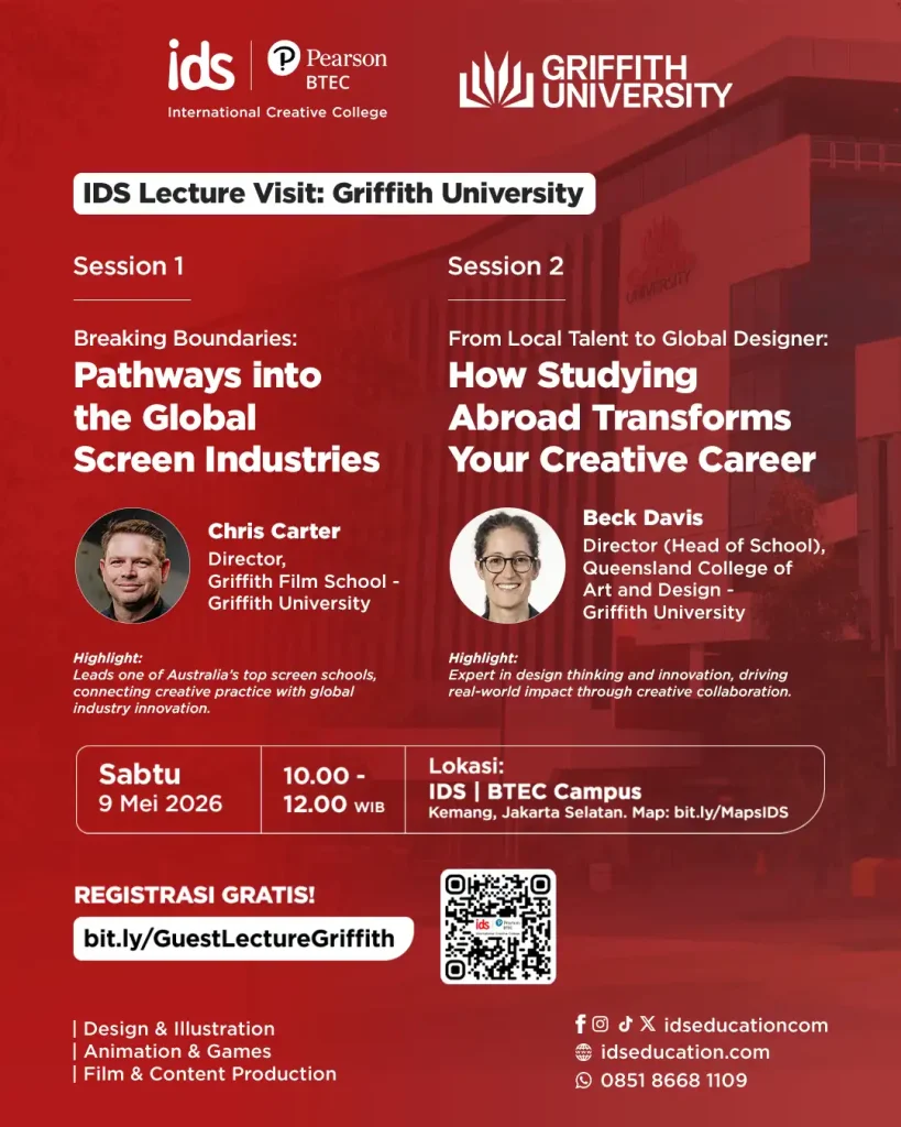 IDS BTEC Portfolio Clinic 2 Sekolah SMA SMK Tahun 2025 IDS BTEC Lecturer Visits - Griffith University - 09 Mei 2026