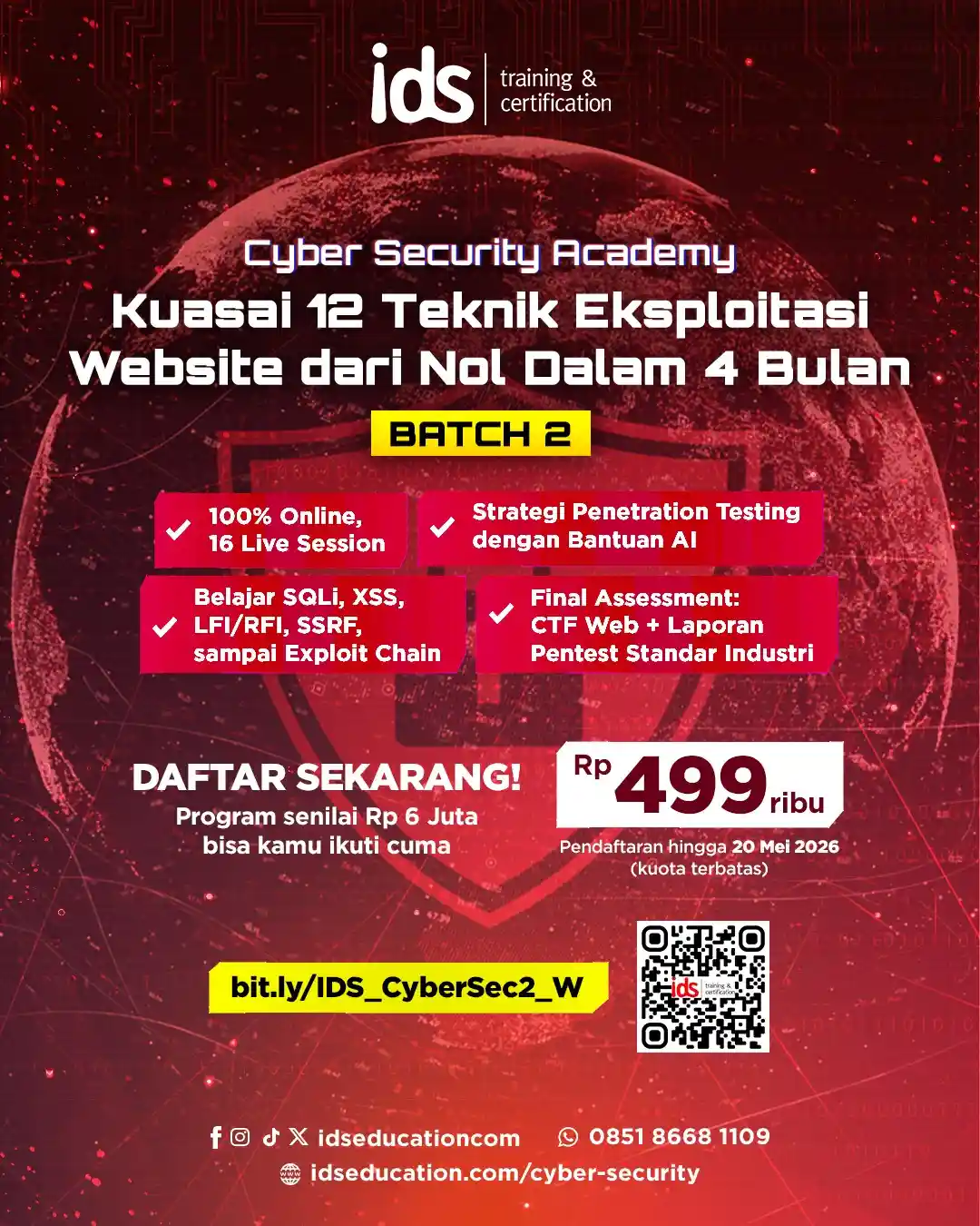IDS Cyber Security Academy Batch 2 Tahun 2026